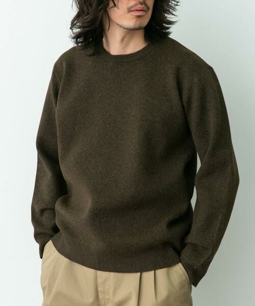 Sonny Label / サニーレーベル ニット・セーター | 抗ピルウォッシャブルクルーネックニット | 詳細9