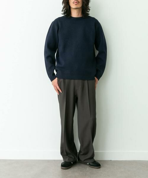 Sonny Label / サニーレーベル ニット・セーター | 抗ピルウォッシャブルクルーネックニット | 詳細22