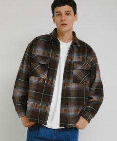 Sonny Label / サニーレーベル シャツ・ブラウス | シャギーチェックダブルポケットシャツ