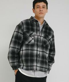 Sonny Label / サニーレーベル シャツ・ブラウス | シャギーチェックダブルポケットシャツ