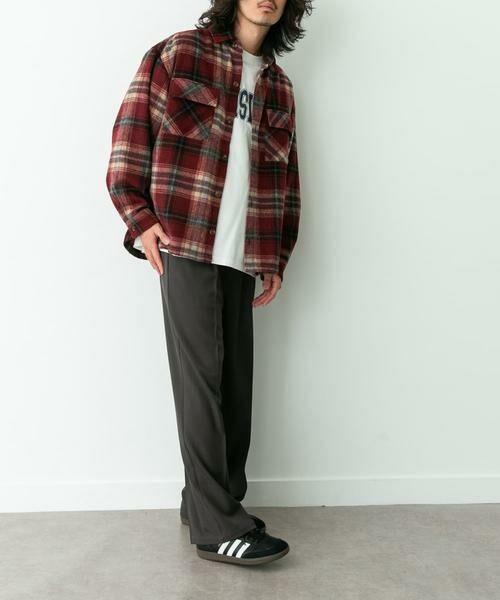 Sonny Label / サニーレーベル シャツ・ブラウス | シャギーチェックダブルポケットシャツ | 詳細11