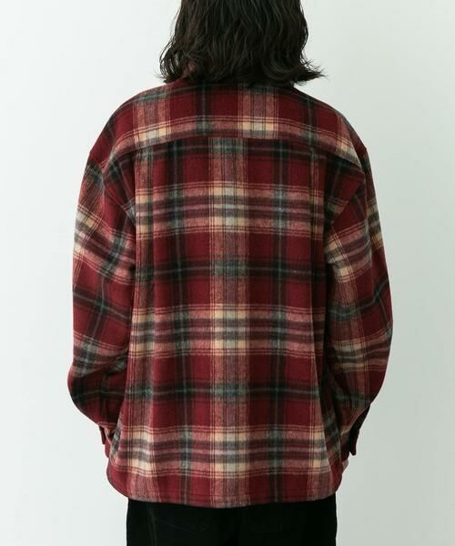 Sonny Label / サニーレーベル シャツ・ブラウス | シャギーチェックダブルポケットシャツ | 詳細15