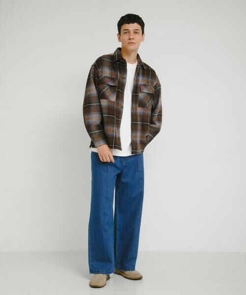 Sonny Label / サニーレーベル シャツ・ブラウス | シャギーチェックダブルポケットシャツ | 詳細20