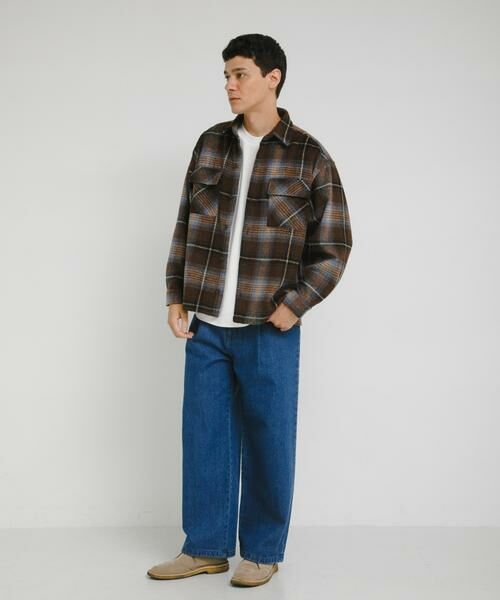 Sonny Label / サニーレーベル シャツ・ブラウス | シャギーチェックダブルポケットシャツ | 詳細21