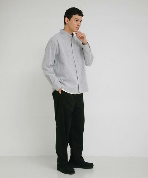 Sonny Label / サニーレーベル シャツ・ブラウス | シャギーオックスボタンダウンシャツ | 詳細25