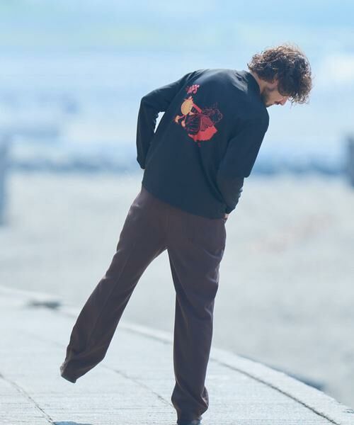 Sonny Label / サニーレーベル その他パンツ | OOPS　360°ストレッチフレアパンツ | 詳細1