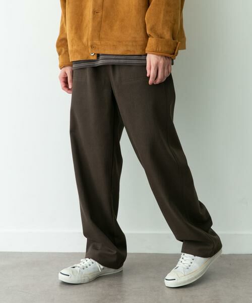 Sonny Label / サニーレーベル その他パンツ | 裏起毛ユーティリティイージーパンツ | 詳細1