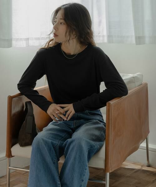 Sonny Label / サニーレーベル Tシャツ | 『UR TECH』蓄熱ベーシックロングTシャツ | 詳細8