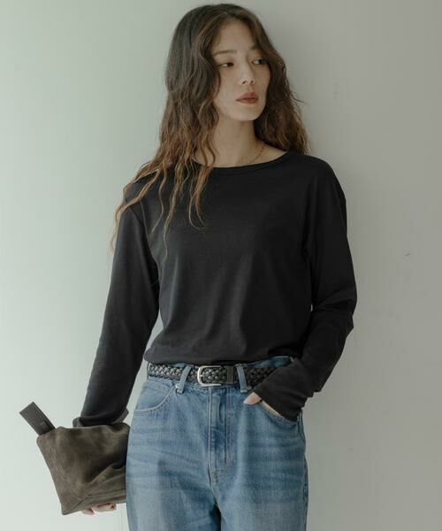 Sonny Label / サニーレーベル Tシャツ | 『UR TECH』蓄熱ベーシックロングTシャツ | 詳細10