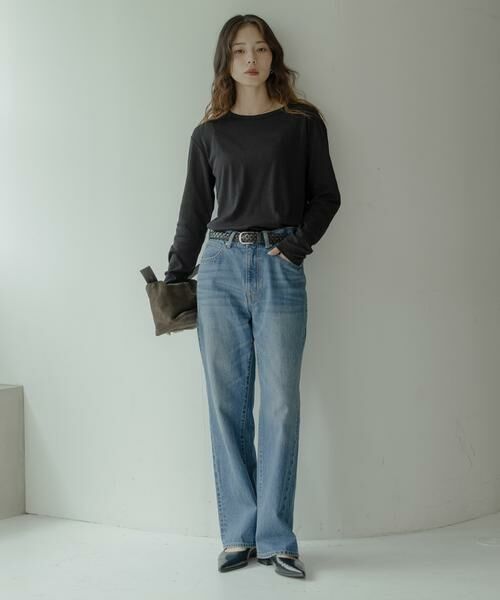 Sonny Label / サニーレーベル Tシャツ | 『UR TECH』蓄熱ベーシックロングTシャツ | 詳細12