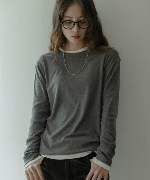 Sonny Label / サニーレーベル Tシャツ | 『UR TECH』蓄熱ベーシックロングTシャツ | 詳細20