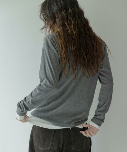 Sonny Label / サニーレーベル Tシャツ | 『UR TECH』蓄熱ベーシックロングTシャツ | 詳細22