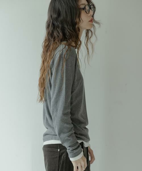 Sonny Label / サニーレーベル Tシャツ | 『UR TECH』蓄熱ベーシックロングTシャツ | 詳細23