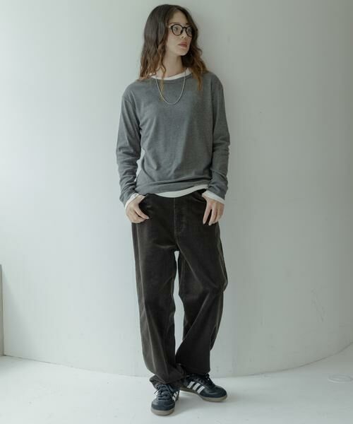 Sonny Label / サニーレーベル Tシャツ | 『UR TECH』蓄熱ベーシックロングTシャツ | 詳細25