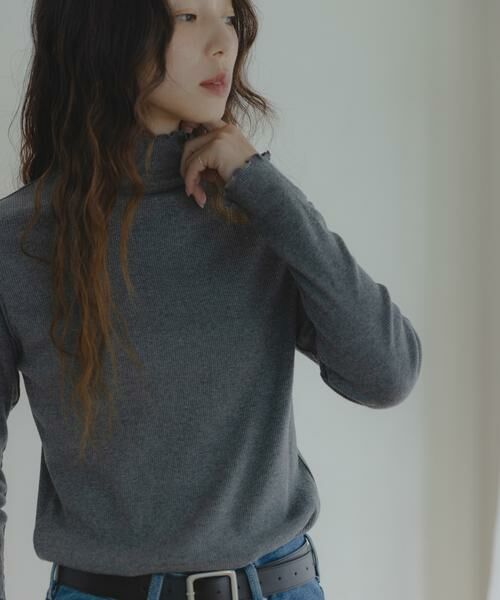 Sonny Label / サニーレーベル Tシャツ | 『UR TECH』蓄熱ハイネックメロウプルオーバー | 詳細23