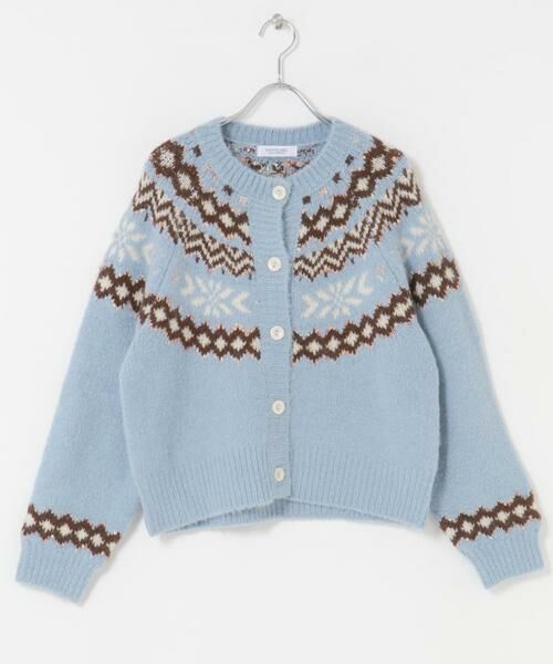 Sonny Label / サニーレーベル ニット・セーター | 求心柄ニットカーディガン | 詳細22