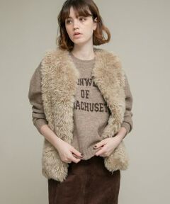 Sonny Label / サニーレーベル ニット・セーター | 『洗濯可』ジャガードロゴニットプルオーバー