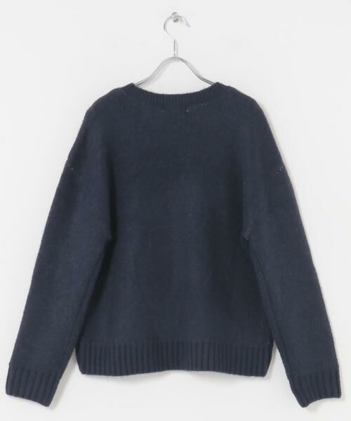 Sonny Label / サニーレーベル ニット・セーター | 『洗濯可』ジャガードロゴニットプルオーバー | 詳細18