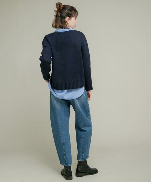 Sonny Label / サニーレーベル ニット・セーター | 『洗濯可』ジャガードロゴニットプルオーバー | 詳細15