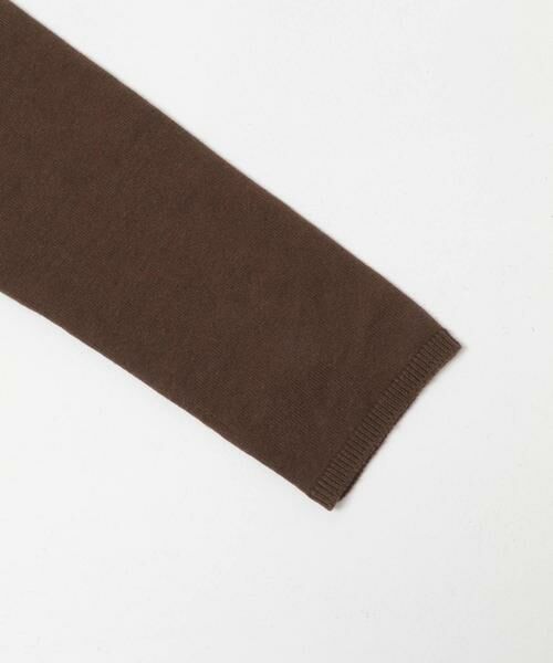 Sonny Label / サニーレーベル ニット・セーター | シルク混フリルニットシャツ | 詳細9