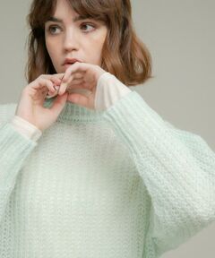 Sonny Label / サニーレーベル ニット・セーター | 『WEB限定』ヘアリーローゲージニット