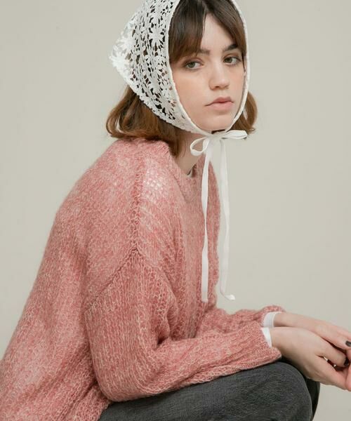 Sonny Label / サニーレーベル ニット・セーター | 『WEB/一部店舗限定』ヘアリーローゲージニット | 詳細1