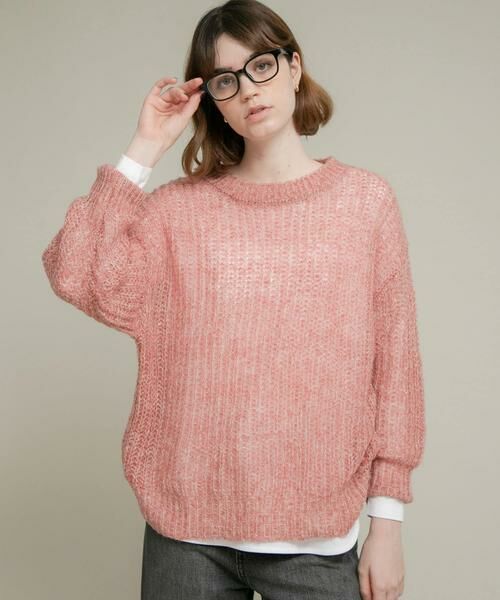 Sonny Label / サニーレーベル ニット・セーター | 『WEB/一部店舗限定』ヘアリーローゲージニット | 詳細2