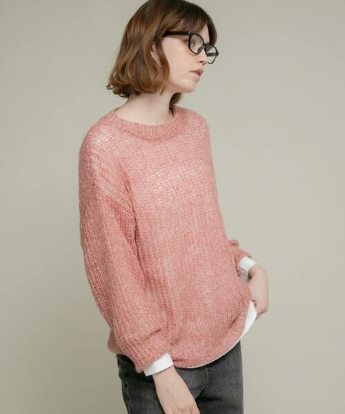 Sonny Label / サニーレーベル ニット・セーター | 『WEB/一部店舗限定』ヘアリーローゲージニット | 詳細3