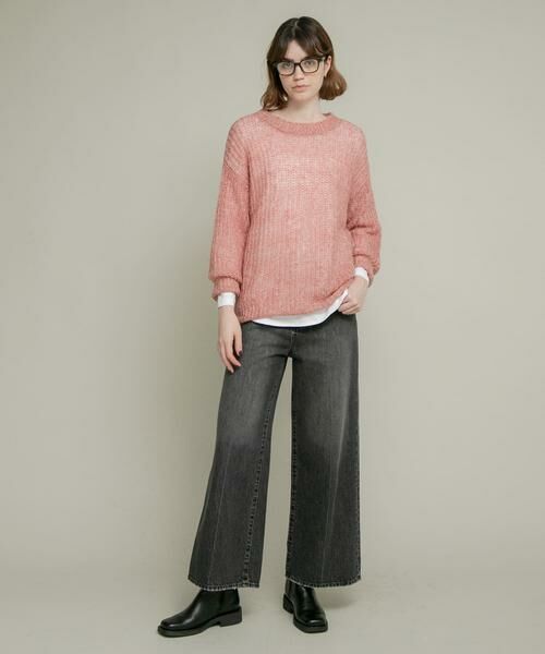 Sonny Label / サニーレーベル ニット・セーター | 『WEB/一部店舗限定』ヘアリーローゲージニット | 詳細4