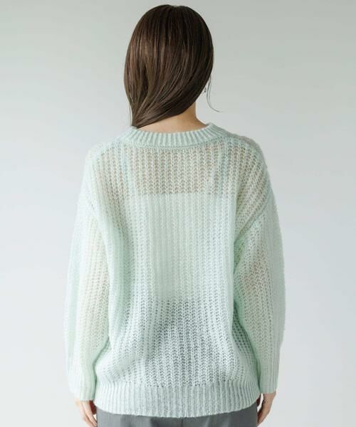 Sonny Label / サニーレーベル ニット・セーター | 『WEB/一部店舗限定』ヘアリーローゲージニット | 詳細19