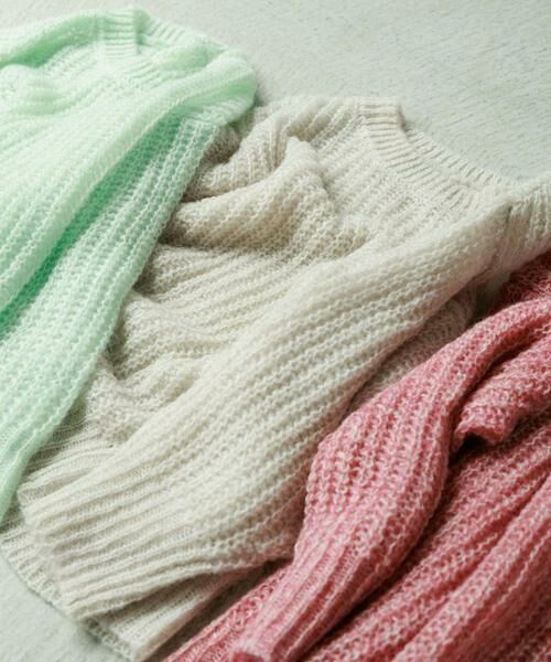 Sonny Label / サニーレーベル ニット・セーター | 『WEB/一部店舗限定』ヘアリーローゲージニット | 詳細20