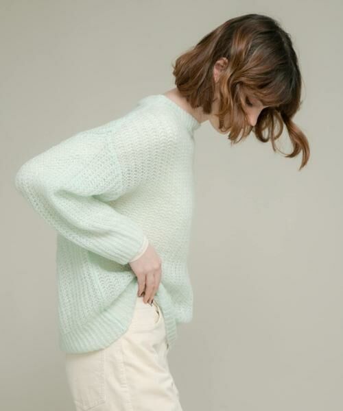 Sonny Label / サニーレーベル ニット・セーター | 『WEB/一部店舗限定』ヘアリーローゲージニット | 詳細12