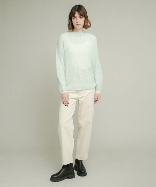 Sonny Label / サニーレーベル ニット・セーター | 『WEB/一部店舗限定』ヘアリーローゲージニット | 詳細13