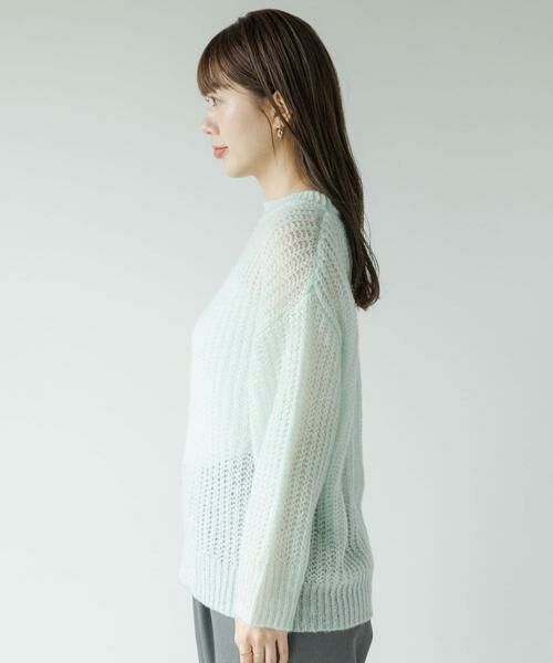 Sonny Label / サニーレーベル ニット・セーター | 『WEB/一部店舗限定』ヘアリーローゲージニット | 詳細18