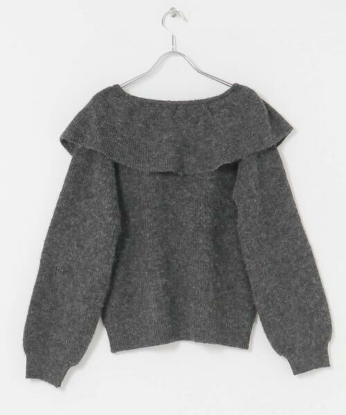Sonny Label / サニーレーベル ニット・セーター | 『WEB限定』フリルカラーアゼニット | 詳細19
