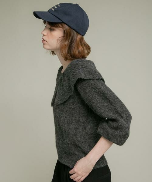 Sonny Label / サニーレーベル ニット・セーター | 『WEB限定』フリルカラーアゼニット | 詳細13