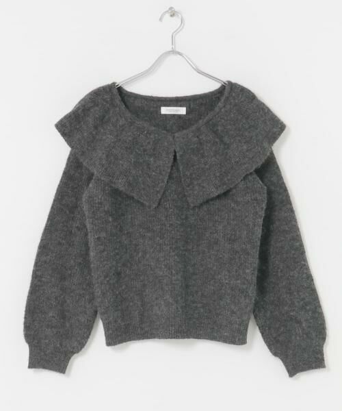 Sonny Label / サニーレーベル ニット・セーター | 『WEB限定』フリルカラーアゼニット | 詳細17