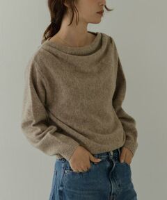 Sonny Label / サニーレーベル ニット・セーター | 『WEB限定』ドレープニットプルオーバー