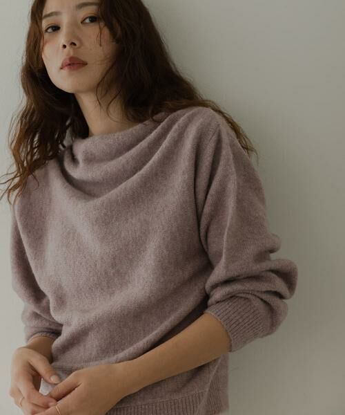 Sonny Label / サニーレーベル ニット・セーター | 『WEB限定』ドレープニットプルオーバー | 詳細1