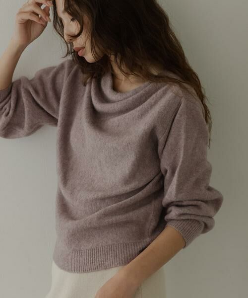 Sonny Label / サニーレーベル ニット・セーター | 『WEB限定』ドレープニットプルオーバー | 詳細2