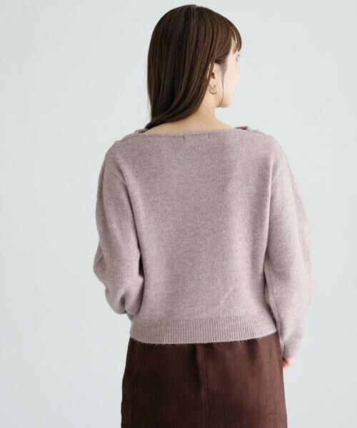 Sonny Label / サニーレーベル ニット・セーター | 『WEB限定』ドレープニットプルオーバー | 詳細6