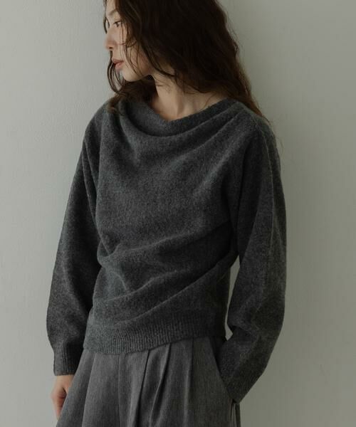 Sonny Label / サニーレーベル ニット・セーター | 『WEB限定』ドレープニットプルオーバー | 詳細13