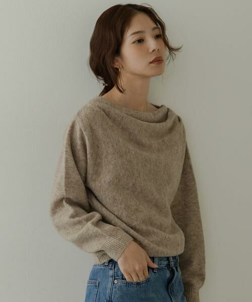 Sonny Label / サニーレーベル ニット・セーター | 『WEB限定』ドレープニットプルオーバー | 詳細28