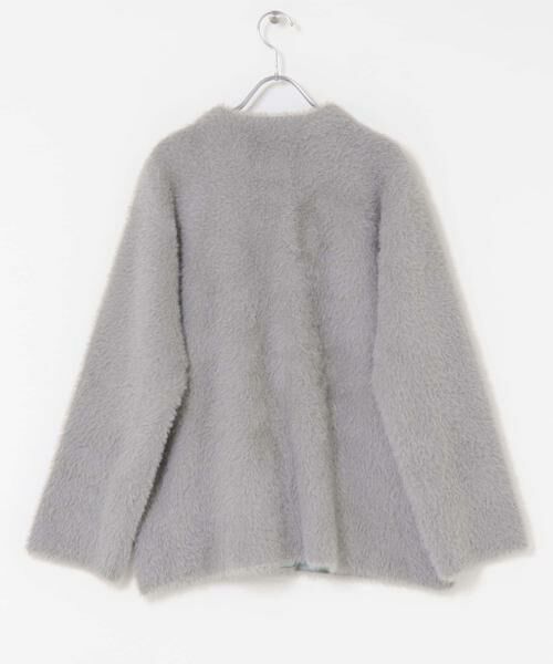 Sonny Label / サニーレーベル カーディガン・ボレロ | ダブルフェイスバイカラーカーディガン | 詳細19