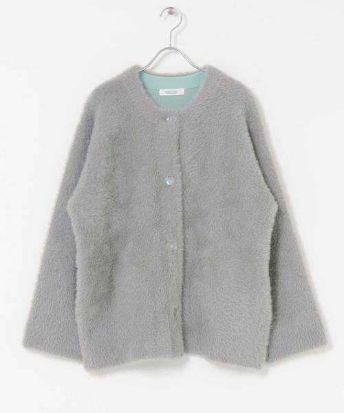 Sonny Label / サニーレーベル カーディガン・ボレロ | ダブルフェイスバイカラーカーディガン | 詳細17