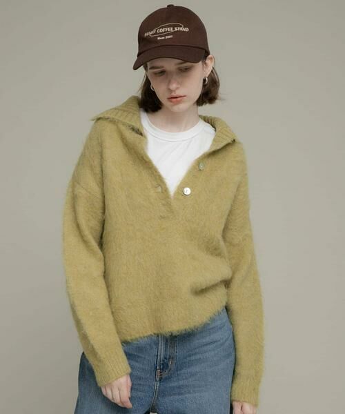 Sonny Label / サニーレーベル ニット・セーター | ヘアリースキッパーニットプルオーバー | 詳細2