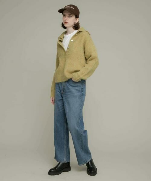 Sonny Label / サニーレーベル ニット・セーター | ヘアリースキッパーニットプルオーバー | 詳細5