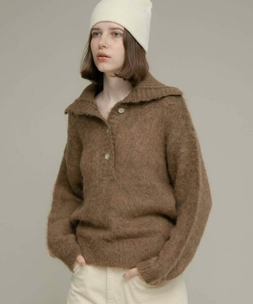 Sonny Label / サニーレーベル ニット・セーター | ヘアリースキッパーニットプルオーバー | 詳細17