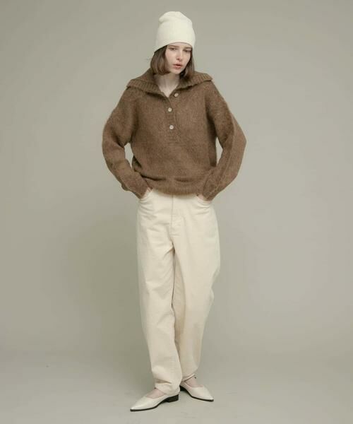 Sonny Label / サニーレーベル ニット・セーター | ヘアリースキッパーニットプルオーバー | 詳細20