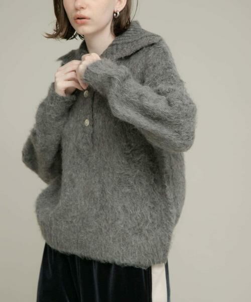 Sonny Label / サニーレーベル ニット・セーター | ヘアリースキッパーニットプルオーバー | 詳細28